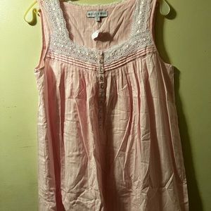 Eileen West Small Pink Short Gown and Robe Set
